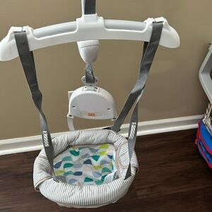 Bright starts door baby jumper